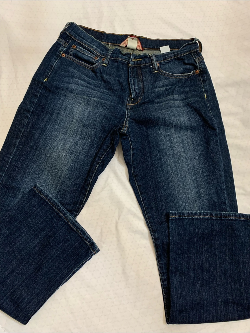 Lucky Brand Dark Indigo Straight-Leg Jeans